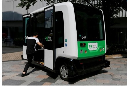 Bus Tanpa Pengemudi Uji Coba Perdana di Perth